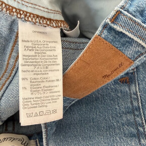 Madewell Mid-Rise Perfect Vintage Jean - Size 25 - Picture 7 of 8